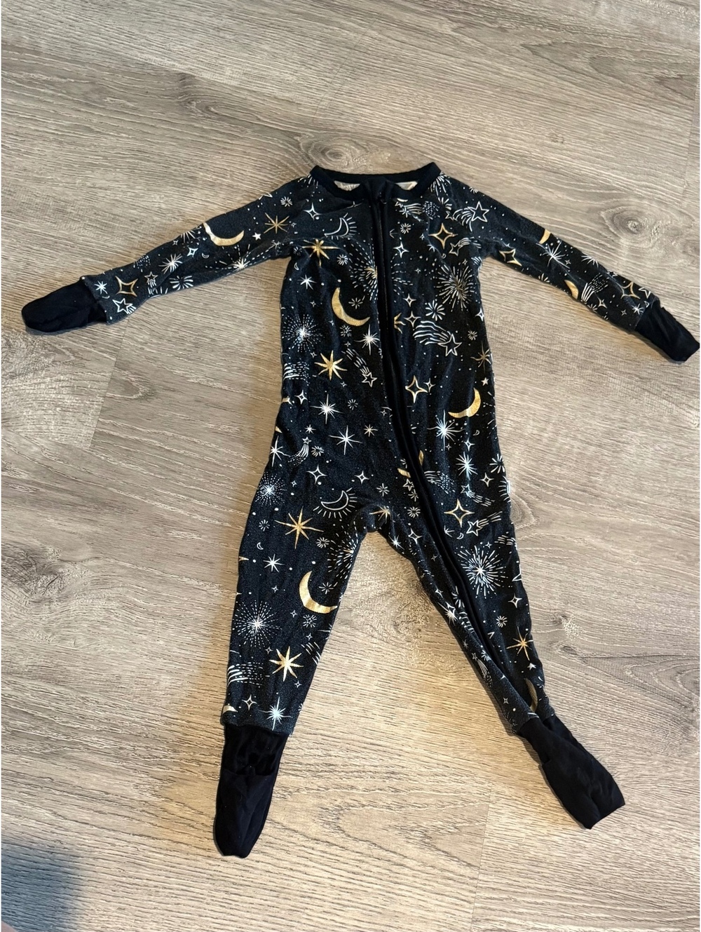 Little Sleepies Celebration Stars Zippy, 12-18 months